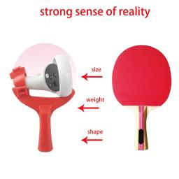 Table Tennis Controller Handle para Oculus Quest 2, reforçada Raquete Ping Pong, VR Acessórios Do Jogo, Eleven - Image 4