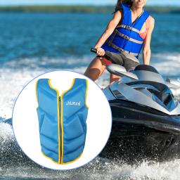 Jaqueta salva-vidas de neoprene para adultos e crianças, colete flutuante, esporte aquático, natação, barco, esqui, condução, deriva, novo - Image 2
