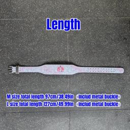 Cinto halterofilismo fitness para homens e mulheres, estilo Samurai Sword, cinto de levantamento de peso para treino, cinto powerlifting para deadlift - Image 3