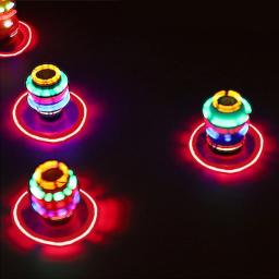 12 Pçs/caixa Pokemon Anime Kawaii Pika Chuka LED Spinning Top Luz Piscando Música Lançador Brilho À Noite Girando Miúdo GIft Brinquedos - Image 6