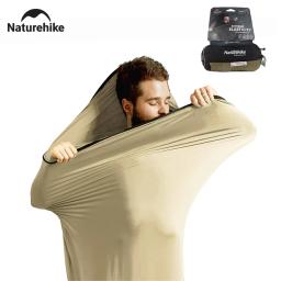 Naturehike 2023 Saco De Dormir Forro Ultraleve Alta Elástica Múmia Quilt Inverno Wearable Portátil Camping Bolso Sacos De Dormir - Image 1