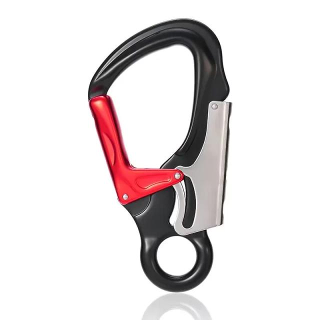 Mosquetão de Escalada Outdoor 35KN com Trava Automática para Montanhismo e Via Ferrata