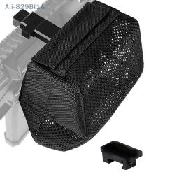 Quick Mount Release Shell Catcher, coletor de latão com Picatinny destacável, resistente ao calor, malha de nylon para rifle, acessórios Airsoft - Image 1