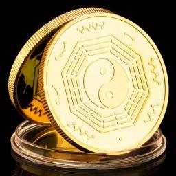 Prata e banhado a ouro Moeda Comemorativa, As Quatro Criaturas Míticos dos Tempos Antigos, Pássaro Vermelho Colecionável - Image 2