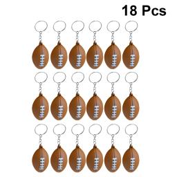 Chaveiros de futebol americano para jogadores, chaveiro PU, lembranças pingentes, atletas, meninos, chaveiro bola, anéis, esporte, brinquedos - Image 1