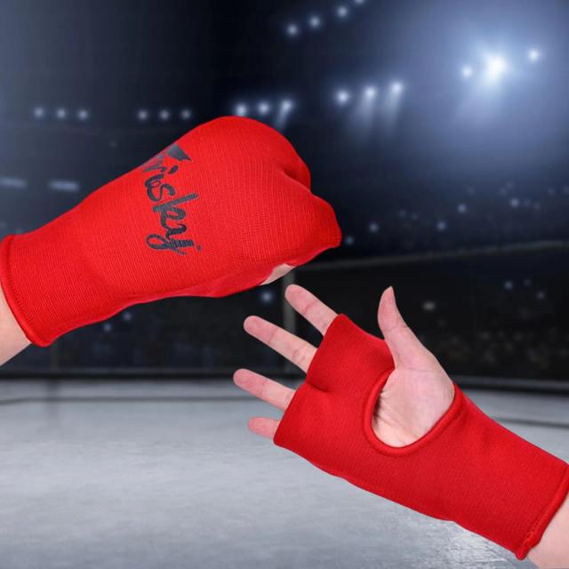 Luvas de Boxe Leve para Kickboxing e Artes Marciais com Envoltórios Elásticos Duráveis para Treinamento e Prática de Punching