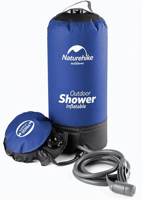 Naturehike portátil inflável chuveiro pressão banho saco, ao ar livre, Camping, ao ar livre, água, novo, preço de apuramento, 11L, 2022 - Image 1