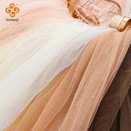 Tecido de espartilho sem estiramento, rede forte premium, tule macio e forte para espartilho, malha nude, vestido feminino diy, costura de véu de noiva - Image 2