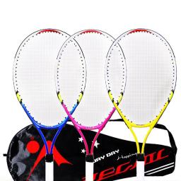 Raquete De Tênis De Liga De Alumínio Especial Para Adolescentes, Fio De Nylon Forte, Treinamento Infantil, 23" - Image 3