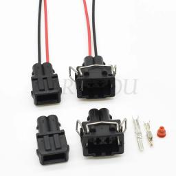 Conjunto de cabos com 2 pinos 357, 972, 762, 357, 972 e 752, macho e fêmea, à prova d'água, chicote de fiação automotiva, soquete automático - Image 1