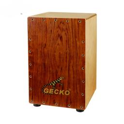 GECKO-Rosewood Cajon Tambor Corpo Birch Madeira com Cordas de Aço para Solo, Instrumento Musical Útil, Alta Qualidade - Image 1