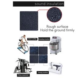 ABVB-6Pcs esteira esteira equipamentos de fitness isolamento acústico absorção de choque almofada chão proteção pisos madeira - Image 1