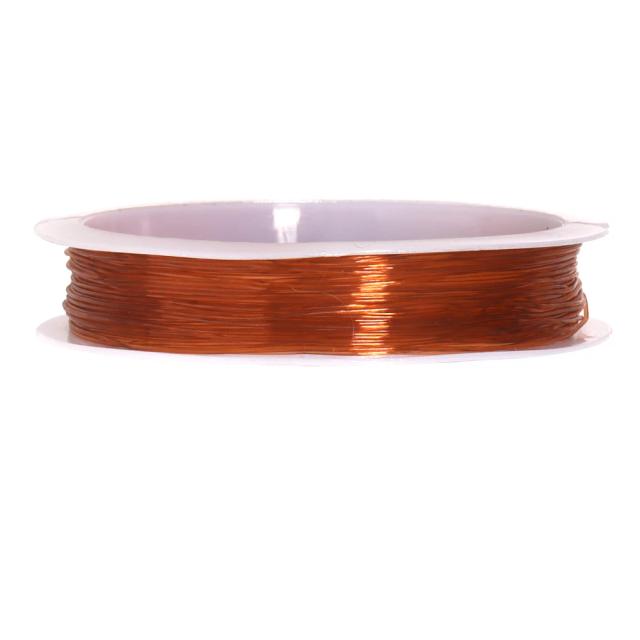 Fio de Nylon Elástico Cristal para Artesanato DIY e Acessórios - 0.6-1mm, Lotes de 5 a 15m
