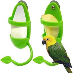 Gaiola de suspensão para alimentação de animais de estimação, recipiente para frutas e vegetais, para parrot, acessório para papagaio - Image 1