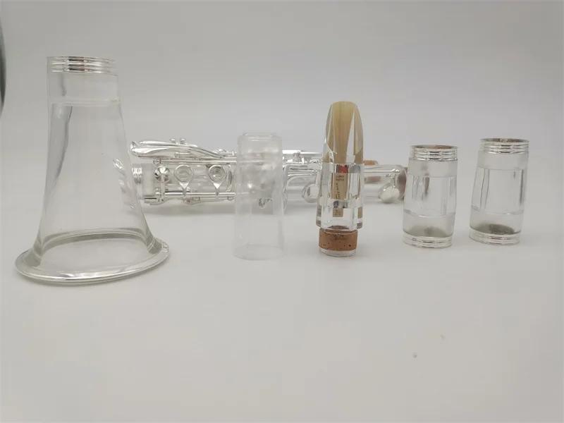 Clarinete B-Flat profissional com estojo, alta qualidade, instrumentos de sopro, tubo preto, acessórios, novo - Image 1