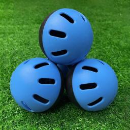 Baseball Practice Training Basketball Set, Softballs com fluxo de ar oco, rebatidas e Bater bola para Pitching, voo limitado, 12PCs - Image 4