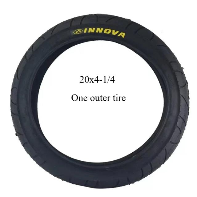 Pneu Gordo Innuova 20x4.0 1/4 para E-bike e Motocicleta 20 Polegadas 20x3.0