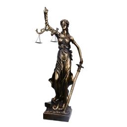 Caçadora da Justiça Deusa Figurinhas, Miniaturas Artesanato, Desktop Ornamentos, Mesa, Sala, Decoração Acessórios - Image 3