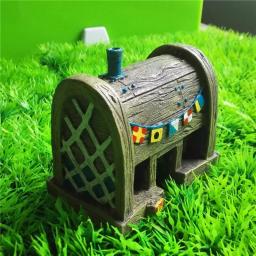 Decoração de aquário para casa, peito com tesouro de resina, decoração de aquário, tanque de peixes, camarão, quarto, taco, cachorro, peixe, decoração - Image 5