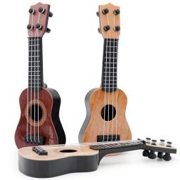 Mini guitarra clássica ukulele para crianças, 4 cordas, instrumento musical para crianças, brinquedos educativos montessori - Image 4