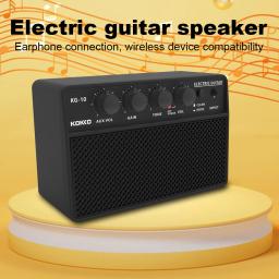 Amplificador de Mini Guitarra com Interface Universal, Amplificador Profissional, Leve, Carregamento USB, Viagem, Prática Diária, 6,35mm - Image 4