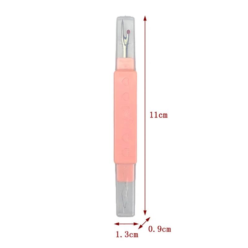 Agulha threader 2 em 1 para costura, costura e quilting, ferramenta removedor de linha - Image 1