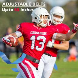 Ajustável Flag Football Belt Set Kit, Treinamento Esportivo e Competição Cintos, 14 Jogadores - Image 6
