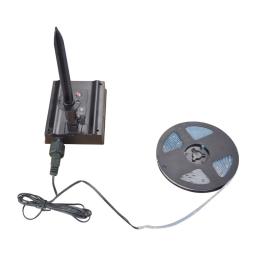 Painel solar alimentado luzes de tira led ao ar livre impermeável colorido smd2835 fita led para diy cerca telhado decoração do jardim - Image 3