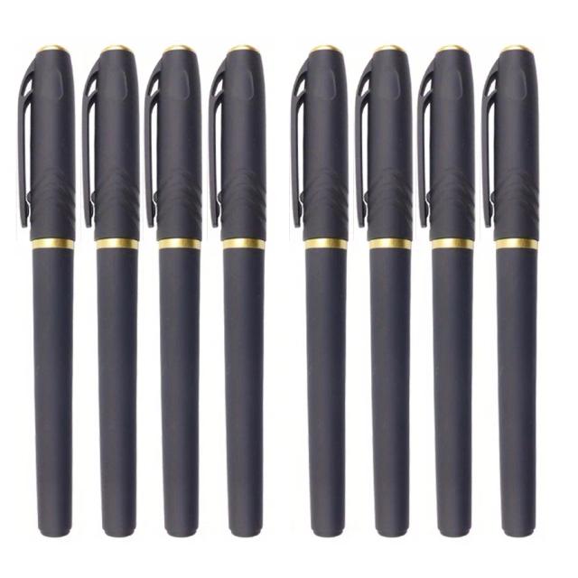 Caneta Gel Preta 1.0mm - Alta Capacidade para Caligrafia Profissional e Escolar