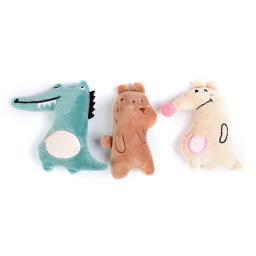 Brinquedo de pelúcia resistente à mordida para animais de estimação, Engraçado Chew Toy, Desenhos animados fofos, Suprimentos para parceiros interativos - Image 4