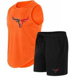 Conjunto de basquete de secagem rápida para homens, uniforme respirável, terno esportivo, camiseta de treinamento, shorts esportivos, colete, roupas esportivas - Image 4
