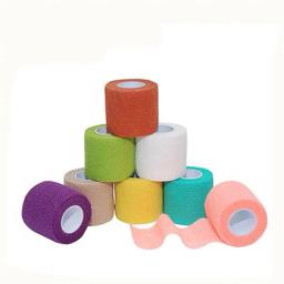 5cm * 4.5m Tecido não-tecido Auto-aderente Sports Tape Voleibol Finger Guard Basketball Tornozelo Joelho Guarda Bandage Atacado - Image 1