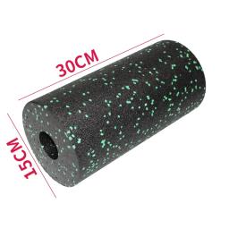 30*15cm epp pilates espuma rolo preto yoga espuma rolo exercício equipamento massagem rolo corpo para mulher/homem - Image 3