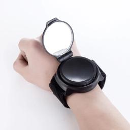 360 Graus Ajustável Bicicleta Espelho Retrovisor Pulseira Espelho Retrovisor Braço Desgaste Dobrável Guiador De Segurança Da Bicicleta Espelho - Image 1