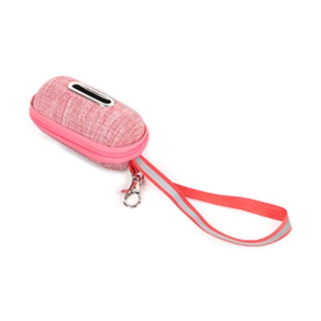 Dispensador de Sacos de Cocô para Cães com Corda Reflexiva - Prático e Ideal para Passeios ao Ar Livre