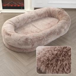 Cama De Espuma De Memória Para Animais Humanos, Tamanho Pet Supplies, Cama Tamanho Humano para Pessoas - Image 4