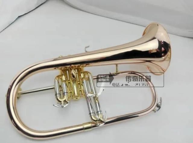 Trompete Profissional B Flat em Fósforo Cobre com Frete Grátis - Nova Chegada de Instrumentos Musicais de Latão