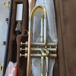 Bb plana trompete instrumento musical, classificação escolha, desempenho profissional, LT190S-77 - Image 1