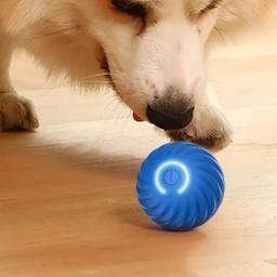 Bola de brinquedo para cachorro inteligente, brinquedo eletrônico interativo para animais de estimação, bola móvel, usb, movimento automático, saltando para filhotes, presente de aniversário, produto para gatos - Image 4