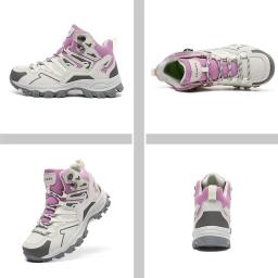 Sapatos de escalada respiráveis para mulheres e homens, Botas ao ar livre, Botas de caminhada unissex, impermeável, ao ar livre, 2024 - Image 3