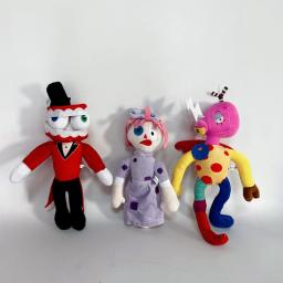 Bonecas de pelúcia série Pomni para crianças, o incrível circo digital, cena de travesseiro, brinquedo decoração do quarto, presente de aniversário do feriado - Image 3