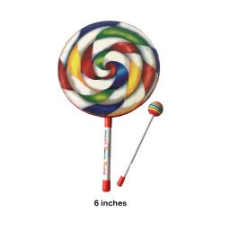 Lollipop mão tambor fácil de aprender brinquedo musical para crianças, brinquedo educativo com malho - Image 3
