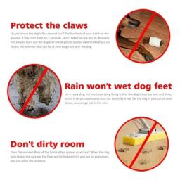 Botas impermeáveis para cães com suspensórios, protetores de pata ajustáveis, botas para cães, suprimentos para inverno ao ar livre - Image 2