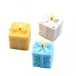 Kit De Molde De Vela De Silicone, Forma De Caixa De Presente, Vela De Aroma, Molde De Gesso, DIY Soap Making Supplies - Image 5