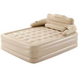 Cama de casal encosto inflável, encosto destacável, colchão de ar totalmente automático, acampamento ao ar livre, um toque, novo - Image 5