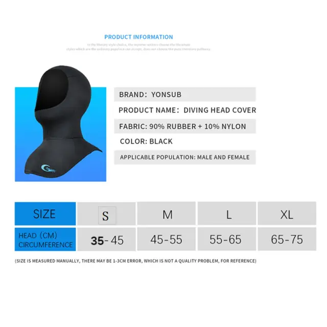 Capa de Mergulho Premium 5mm em Neoprene Elástico e à Prova d'Água para Adults em Esportes Aquáticos, Surf e Canoagem