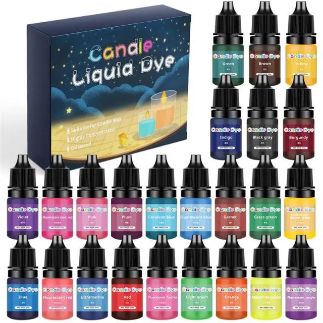 Kit Completo para Fazer Velas Artesanais: 24 Cores Vibrantes, Cera de Soja, Fragrâncias Concentradas e Moldes Inclusos