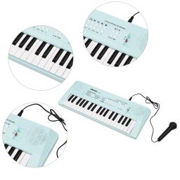 Piano eletrônico com mini teclado, instrumento musical eletrônico para crianças, 37 teclas - Image 2