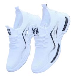 Lazer tênis de corrida novo verão dos homens na moda respirável tênis sola macia sapatos de malha resistente versátil sapatos esportivos masculinos - Image 5