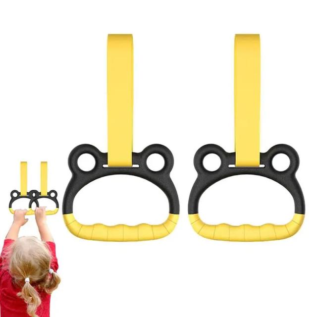 Anéis de Ginástica para Crianças com Carga de 661lb - Equipamento Ideal para Exercícios em Casa